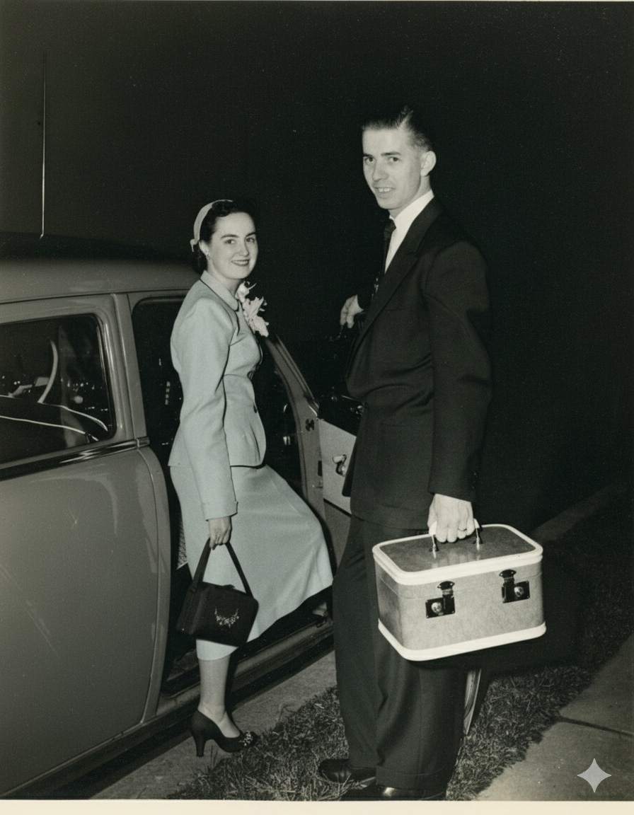 Mom-Dad Wedding 1953 (7)
